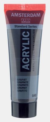 AMSTERDAM STANDARD ACRYLIC 20ML GRAPHITE