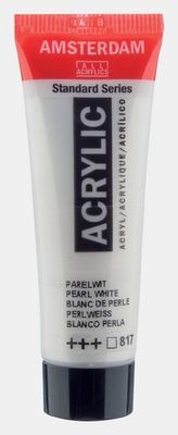 AMSTERDAM STANDARD ACRYLIC 20ML PEARL WHITE