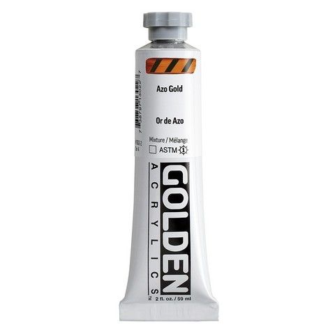 HEAVY BODY ACRYLIC 2OZ AZO GOLD