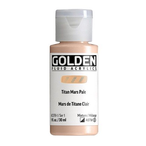 FLUID ACRYLIC 1OZ TITAN MARS PALE