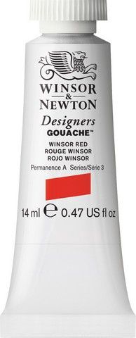 DESIGNERS GOUACHE WINSOR RED 14ML