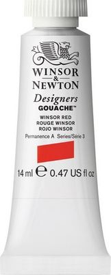 DESIGNERS GOUACHE WINSOR RED 14ML