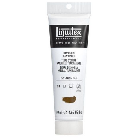 HEAVY BODY 4.65OZ TRANSPARENT RAW UMBER