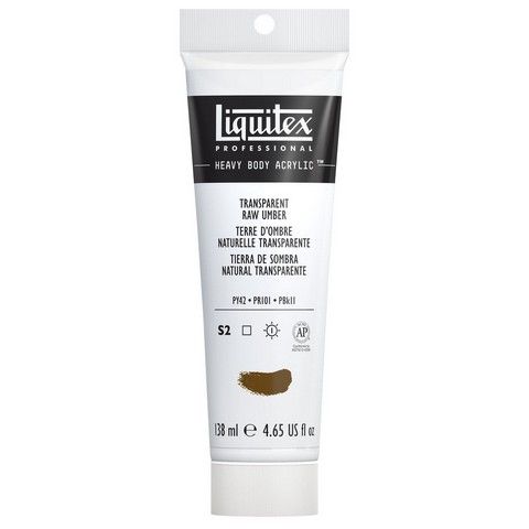 HEAVY BODY 4.65OZ TRANSPARENT RAW UMBER