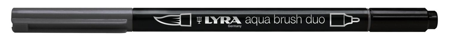 LYRA AQUA BRUSH DUO MARKER WARM GREY SILV