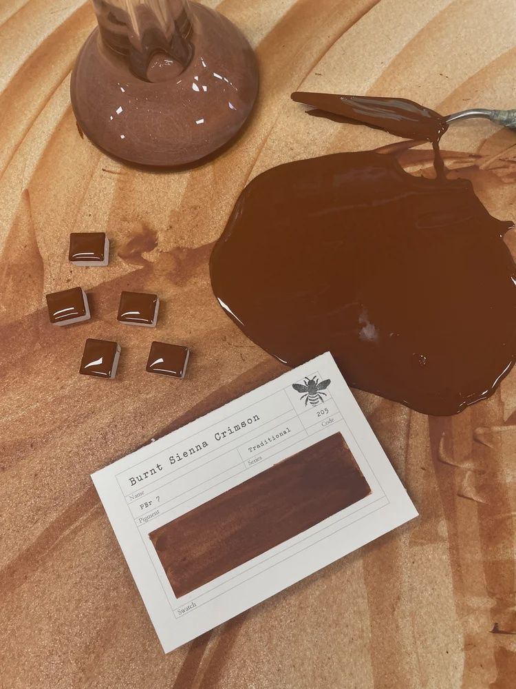 Burnt Sienna Crimson