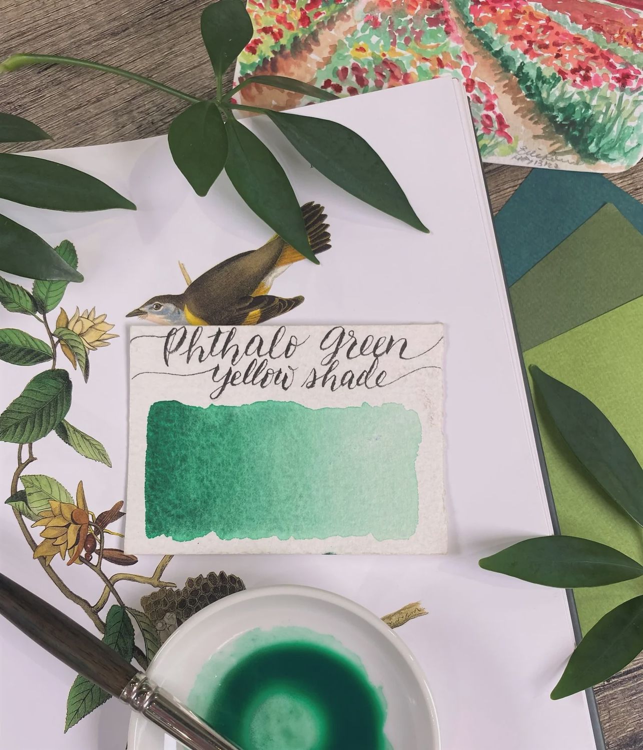 Phthalo Green Yellow Shade