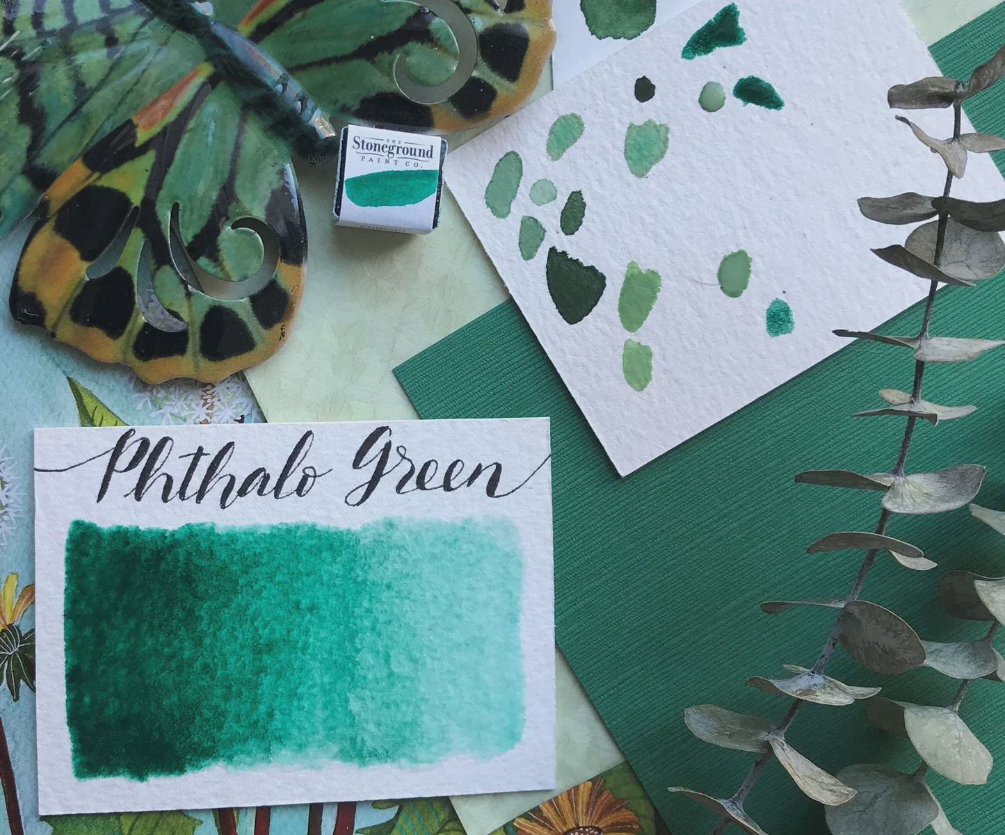 Phthalo Green Blue Shade