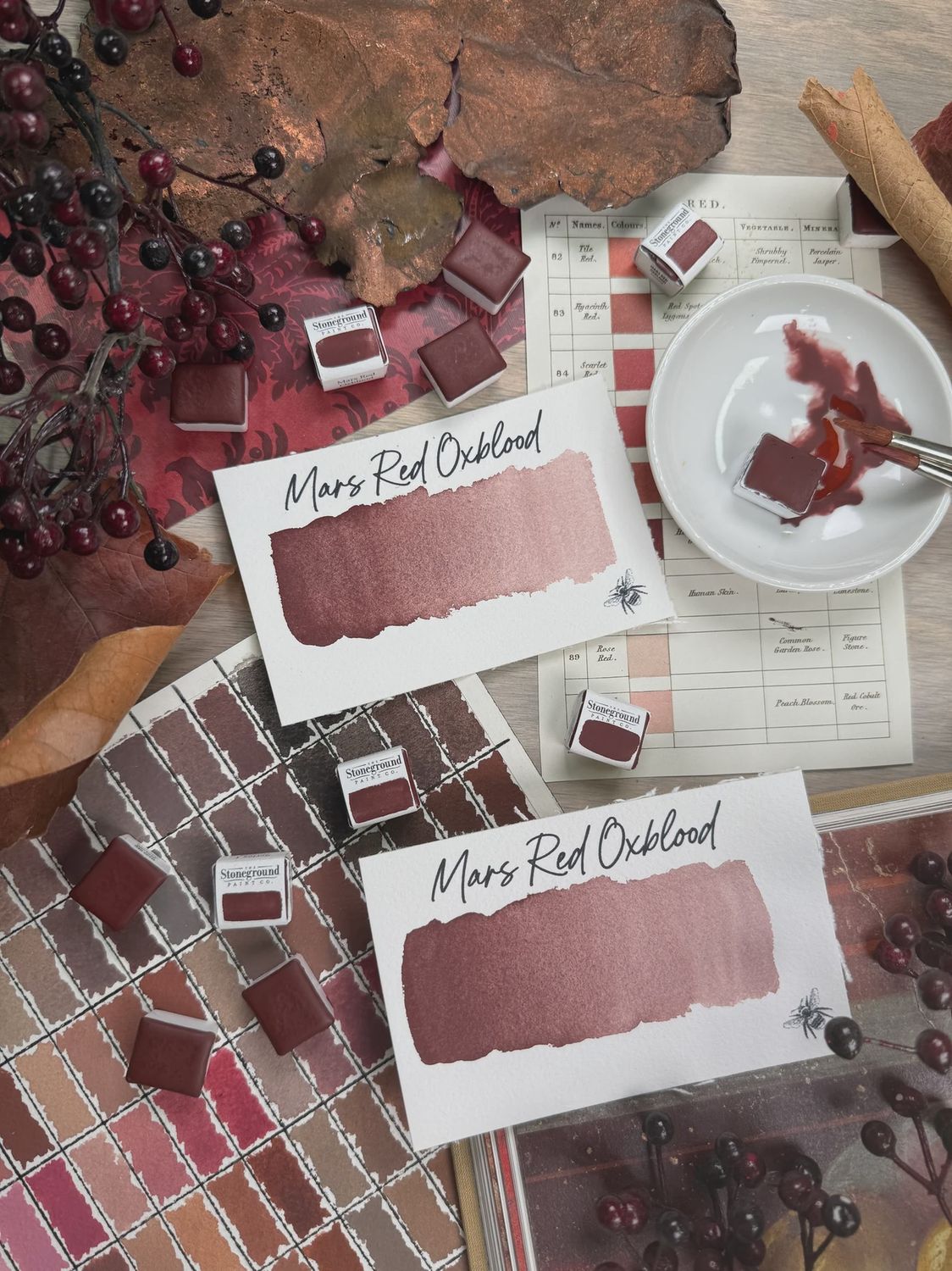 Mars Red Oxblood