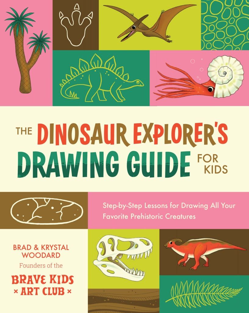 The Dinosaur Explorer's Drawing Guide For Kids