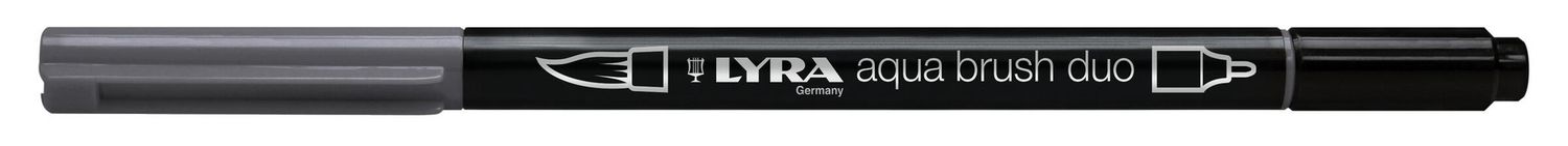 LYRA AQUA BRUSH DUO MARKER CD GREY SILVER