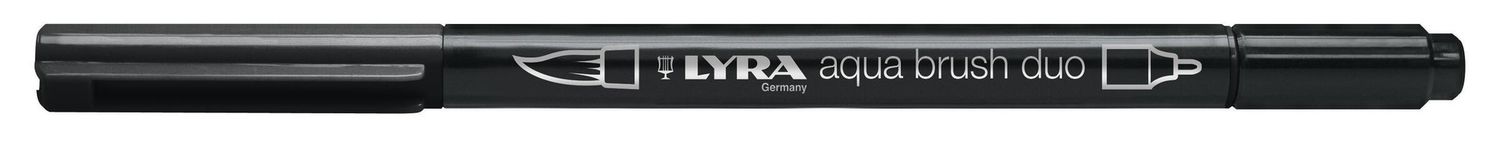 LYRA AQUA BRUSH DUO MARKER BLACK