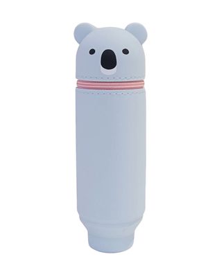 PUNILABO STAND UP PEN CASE GREY KOALA