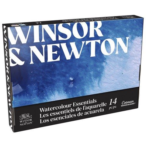 COTMAN WATERCOLOUR 14PC ESSENTIALS SET