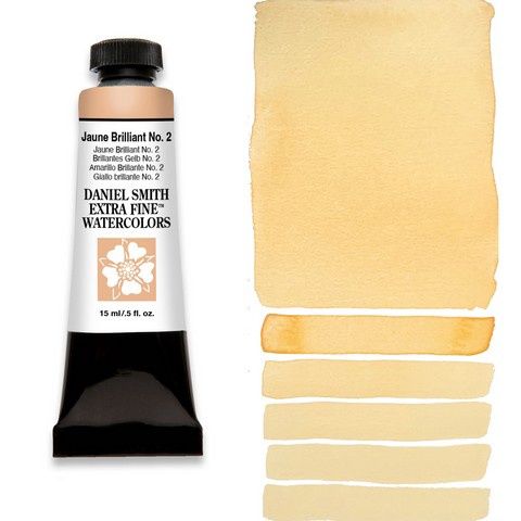 DANIEL SMITH XF WATERCOLOR 15ML JAUNE BRILLIANT NO2