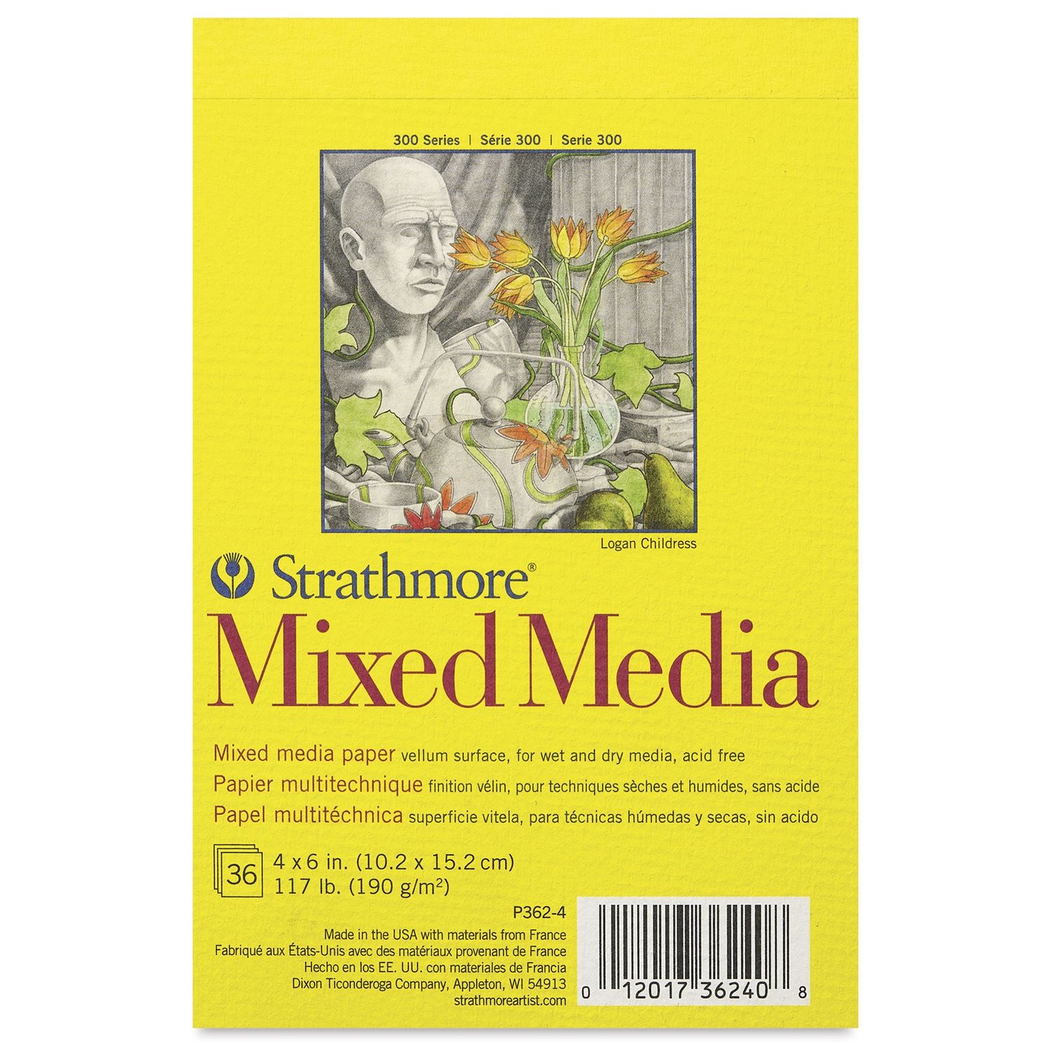 MIXED MEDIA TOP TAPE 117LB 36 SHEETS 4X6