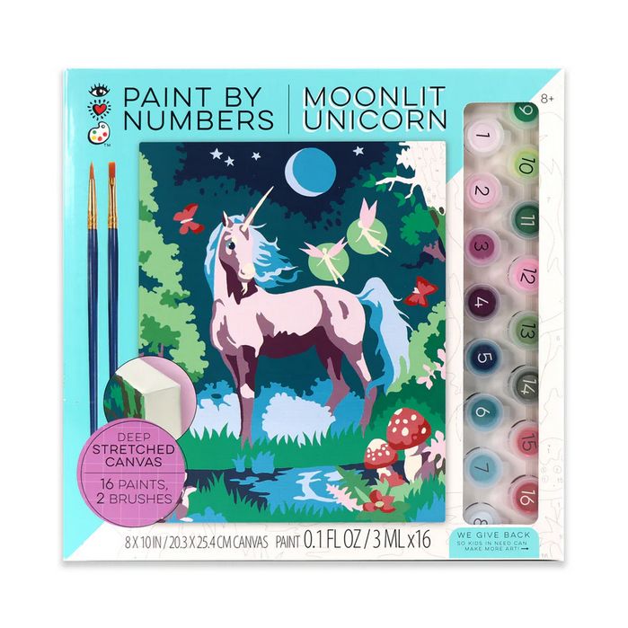 Paint by Numbers Unicorn