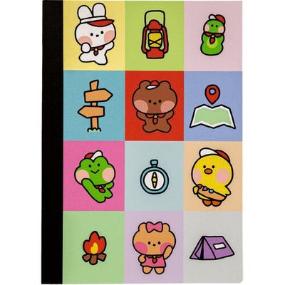 PROFOLIO OASIS NOTEBOOK MININI SMALL A6 4.1X5.8 ADVTR GRID