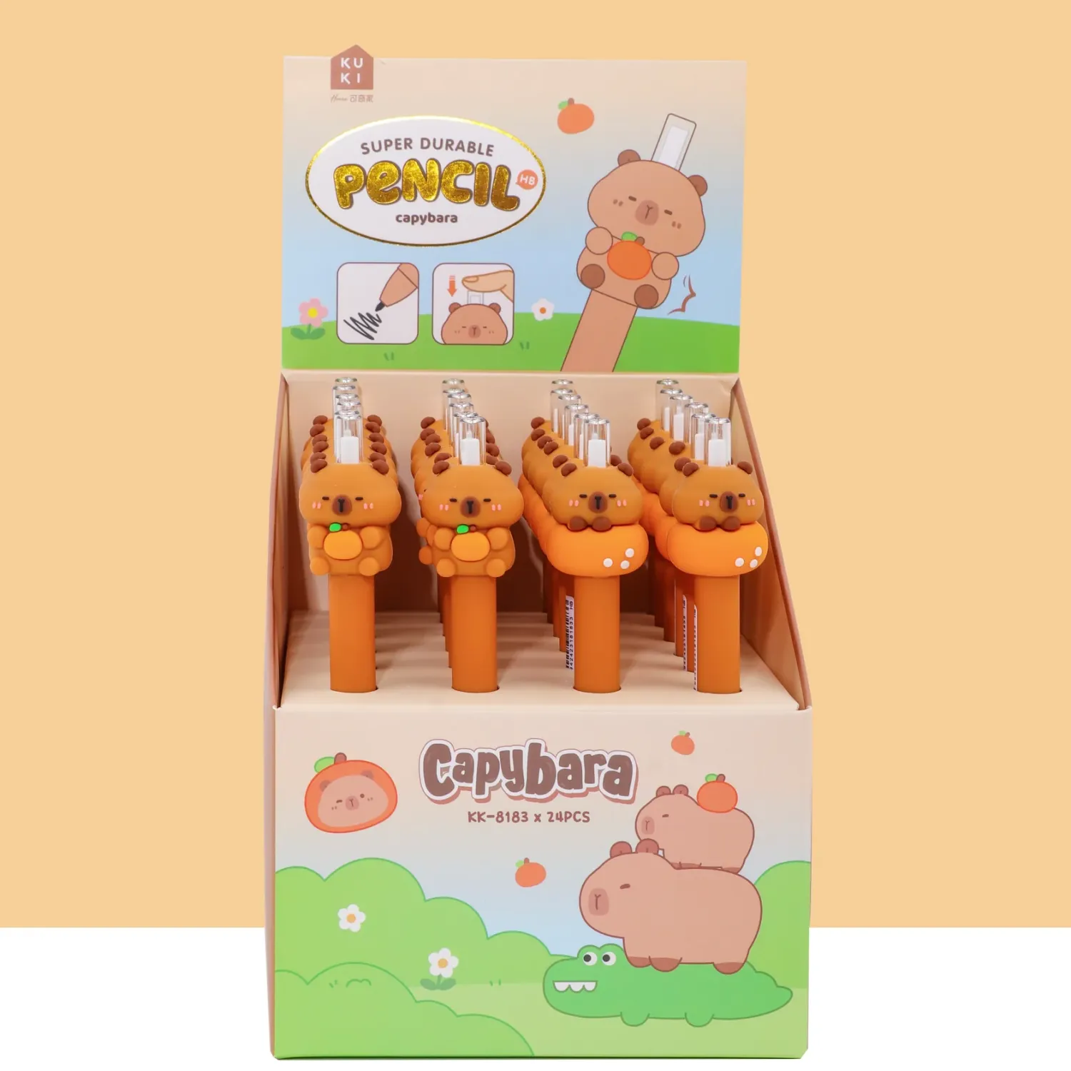 Capybara Retractable Pencil