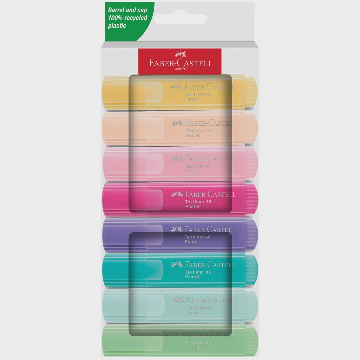 Highlighters, Pastel Colors - Box of 8
