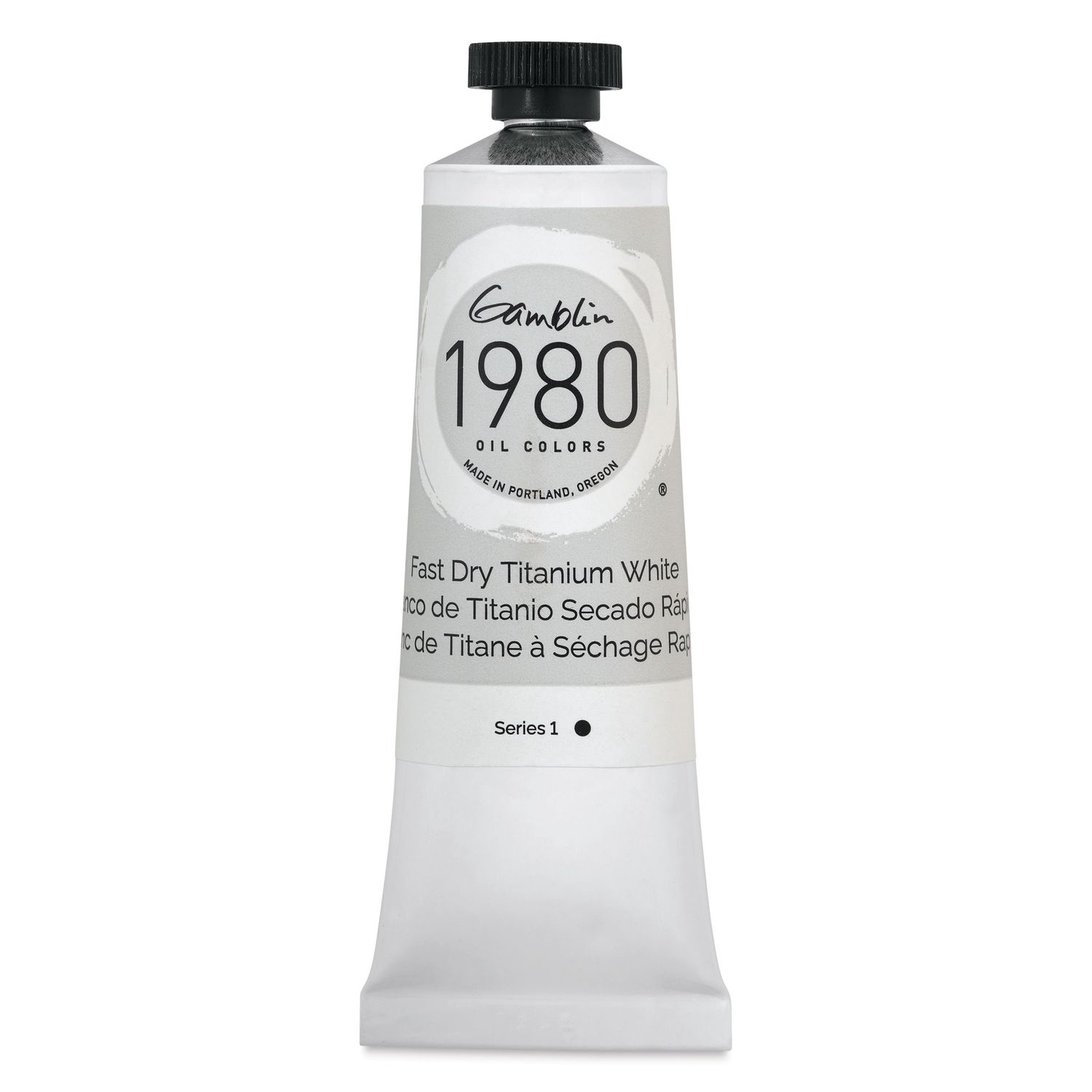 1980 OIL COLOR FAST DRY TITANIUM WHITE 37ML
