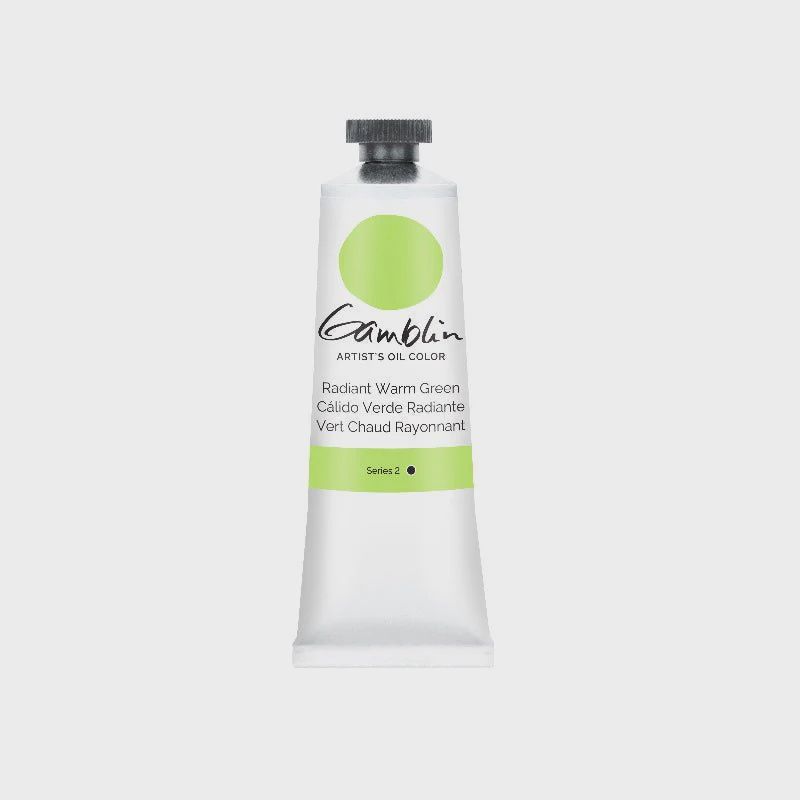GAMBLIN ARTISTS GRADE RADIANT WARM GREEN 37ML