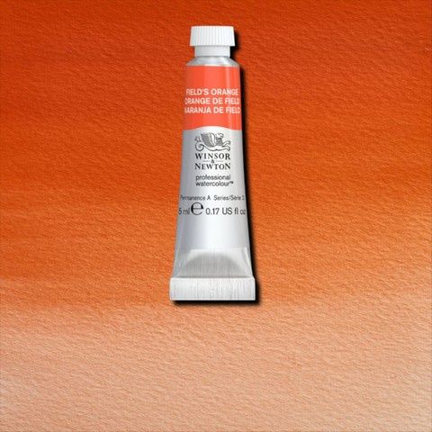 PROFESSIONAL WATERCOLOUR TUBE FIELDS ORANGE 5ML