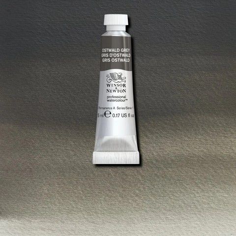 PROFESSIONAL WATERCOLOUR TUBE OSTWALD GREY 5ML