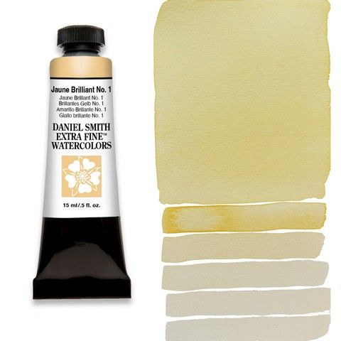 DANIEL SMITH XF WATERCOLOR 15ML JAUNE BRILLIANT NO1