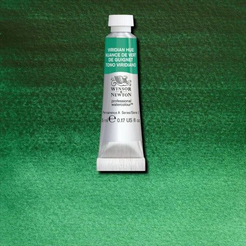 PROFESSIONAL WATERCOLOUR TUBE VIRIDIAN HUE 5ML