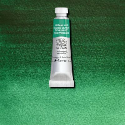 PROFESSIONAL WATERCOLOUR TUBE VIRIDIAN HUE 5ML