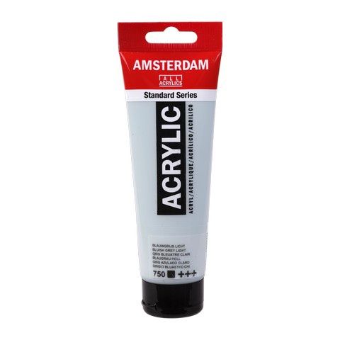 AMSTERDAM ACRYLIC COLOR 120ML BLUISH GREY LIGHT 750