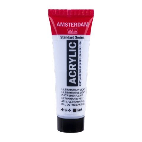 AMSTERDAM STANDARD ACRYLIC 20ML ULTRAMARINE LIGHT 505