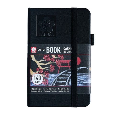 Sketchbook Pocket - Black Paper