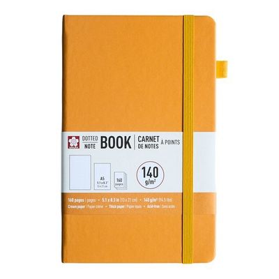 Notebook Dotted A5 - Japanese Kerria