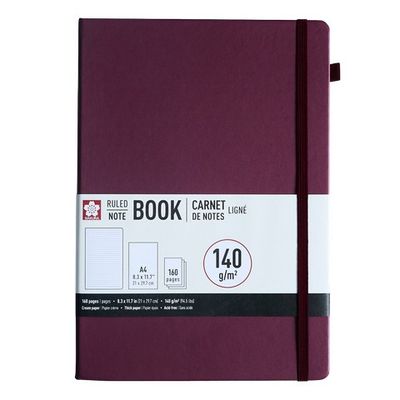 Notebook Ruled A4 - Mulberry
