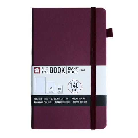 Notebook Ruled A5 - Mulberry