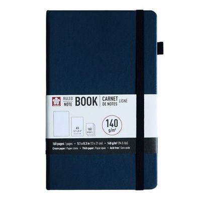 Notebook Ruled A5 - Deep Indigo