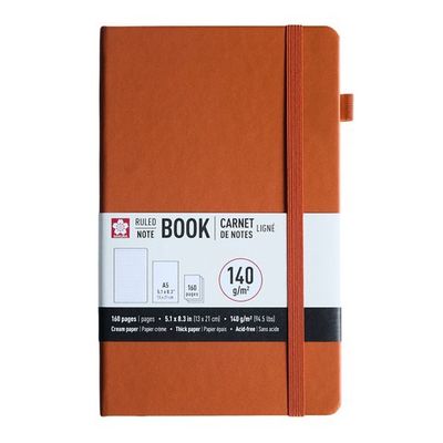 Notebook Ruled A5 - Amber