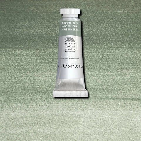 PROFESSIONAL WATERCOLOUR TUBE MINERAL GREY 14ML
