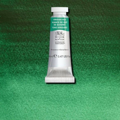 PROFESSIONAL WATERCOLOUR TUBE VIRIDIAN HUE 14ML