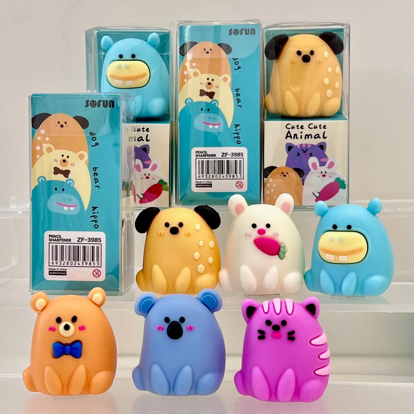 Round Animals Pencil Sharpener