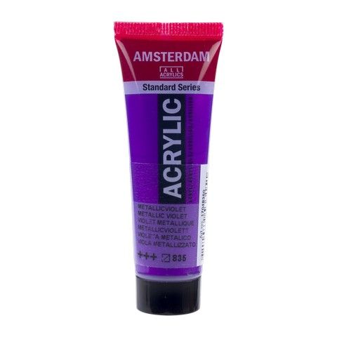 AMSTERDAM STANDARD ACRYLIC 20ML METALLIC VIOLET 835
