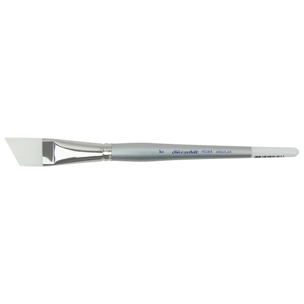 Silverwhite® Angle Paintbrush | Short Handle | 1506S