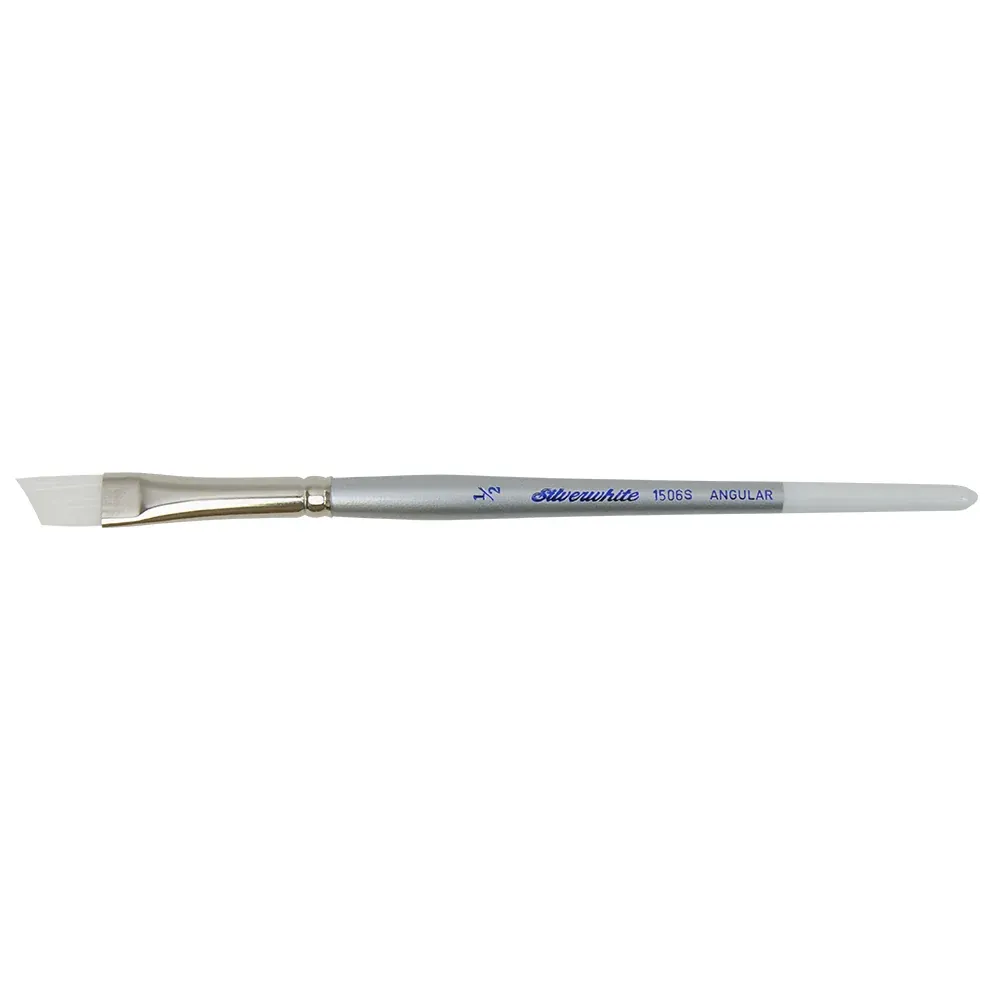 Silverwhite® Angle Paintbrush | Short Handle | 1506S 1/2"