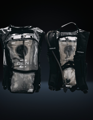 Clear Hydration Pack