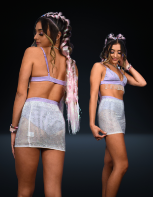 Stargirl Mini Mesh Skirt