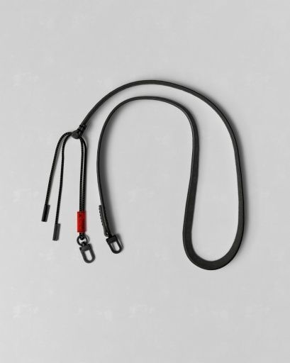 Topologie Wares Straps Leather Strap Black, Colour: BLACK, Season: CARRYOVER, Size: One Size