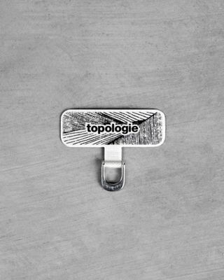 Topologie Wares Phone Cases D-Ring Phone Strap Adapter Grey