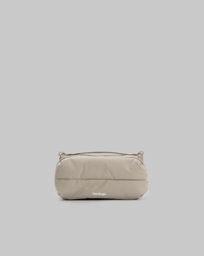 Topologie Wares Bags Bottle Sacoche Medium Taupe Puffer, Colour: TAUPE, Season: CARRYOVER, Size: One Size